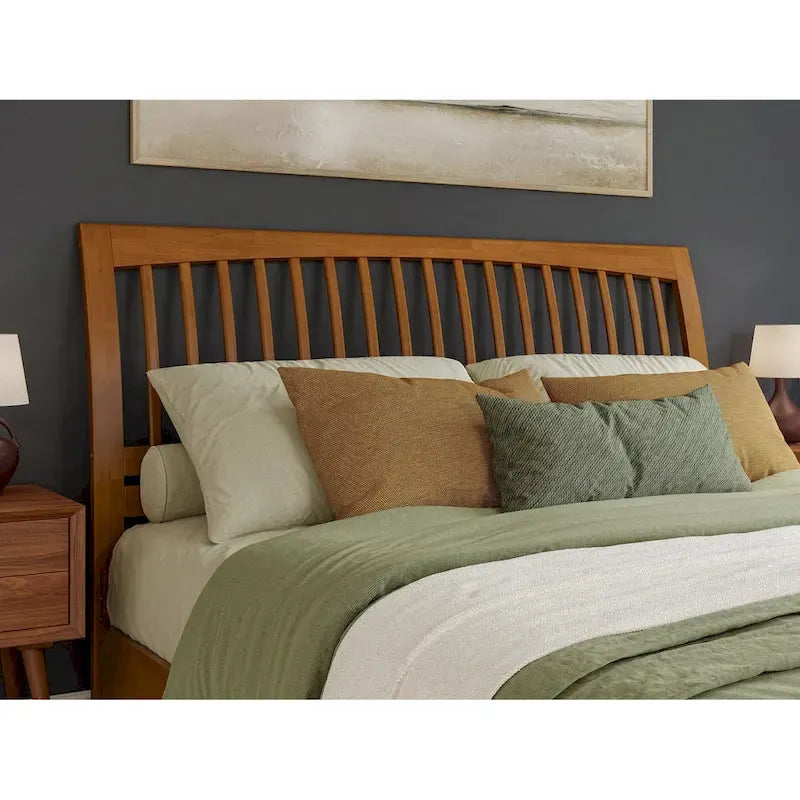Orleans Sleigh Solid Wood Slat Headboard