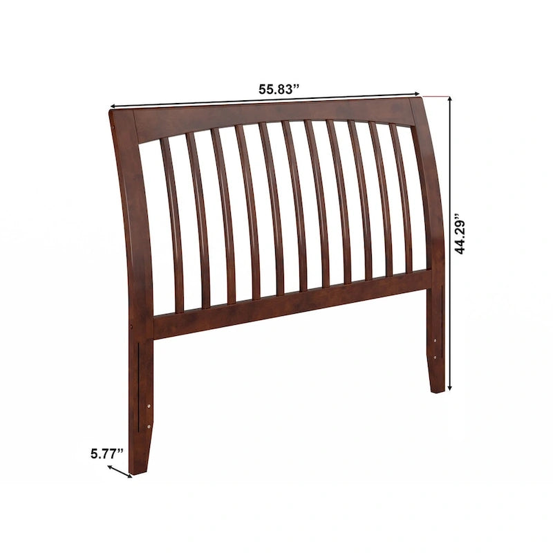 Orleans Sleigh Solid Wood Slat Headboard