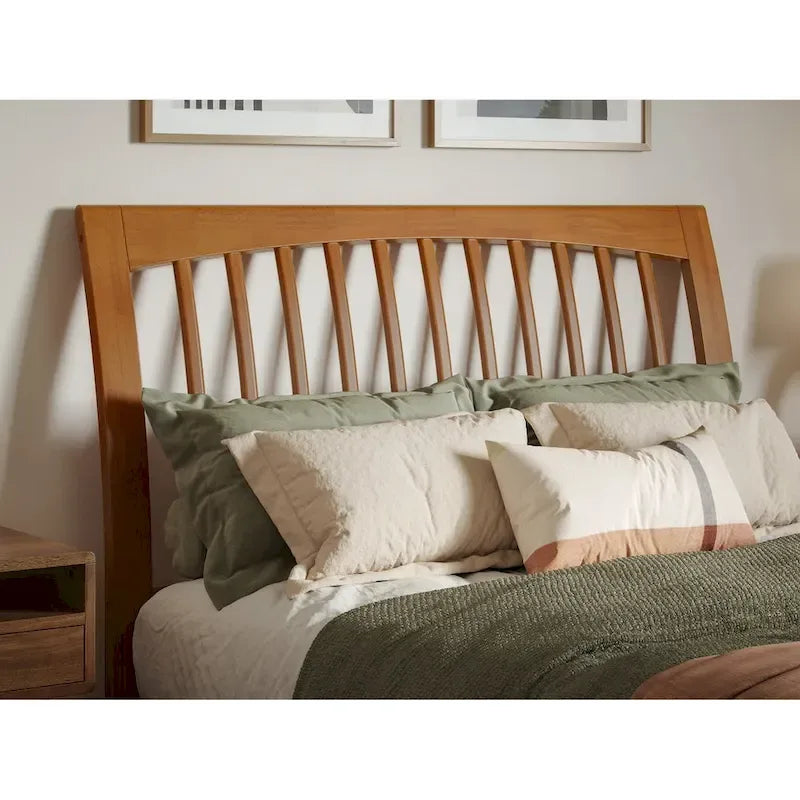 Orleans Sleigh Solid Wood Slat Headboard