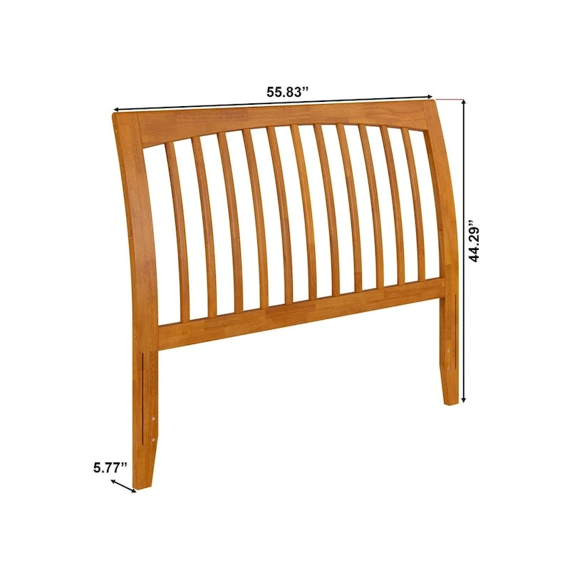 Orleans Sleigh Solid Wood Slat Headboard
