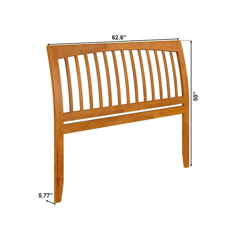 Orleans Sleigh Solid Wood Slat Headboard