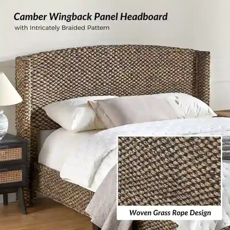 Ludwig Traditional Standard Bed with Wingback Design by HULALA HOME