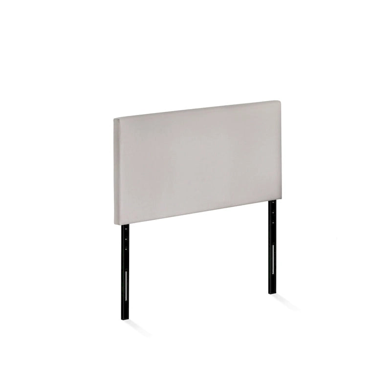 Carbon Loft Dashwood Plain Fog Headboard