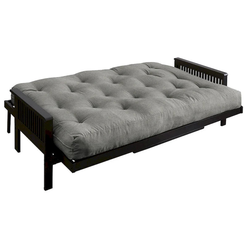 TruPedic Full Granite Grey 12-inch Futon Mattress