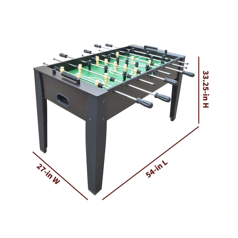 Hathaway Hurricane 54-inch Foosball Table - Dark Walnut