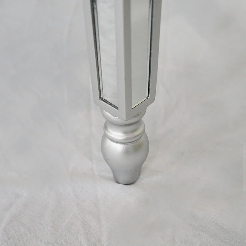 3-Drawers Mirror Table Dressing Table Console Table