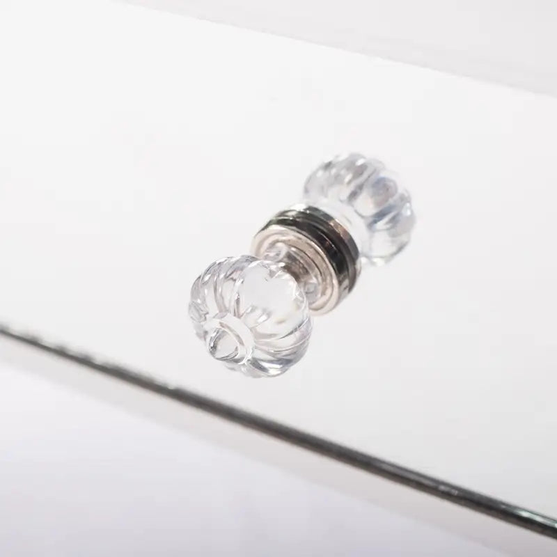 3-Drawers Mirror Table Dressing Table Console Table