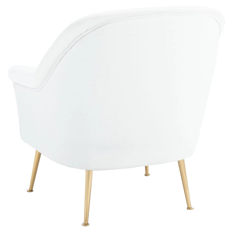 SAFAVIEH Edina Accent Chair - 29.5 W x 30.7 L x 32.9 H - 30Wx31Dx33H