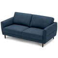 Gymax 72 Fabric Sofa Couch Living Room Small Apartment Furniture w/