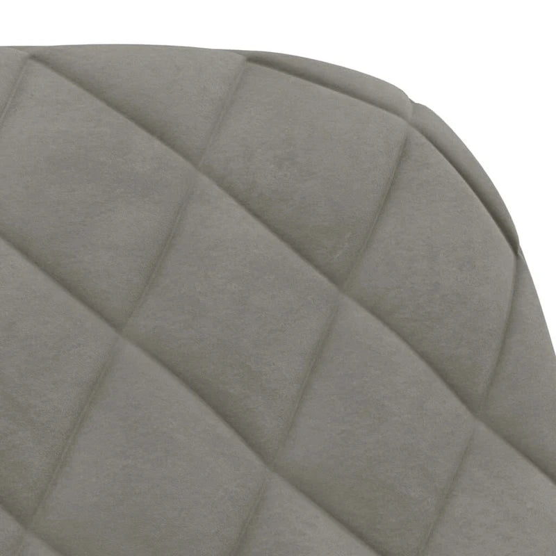 vidaXL Swivel Dining Chairs 2 Pcs Modern Accent Upholstered Side Chair Velvet - 20.3 x 23.2 x 32.9