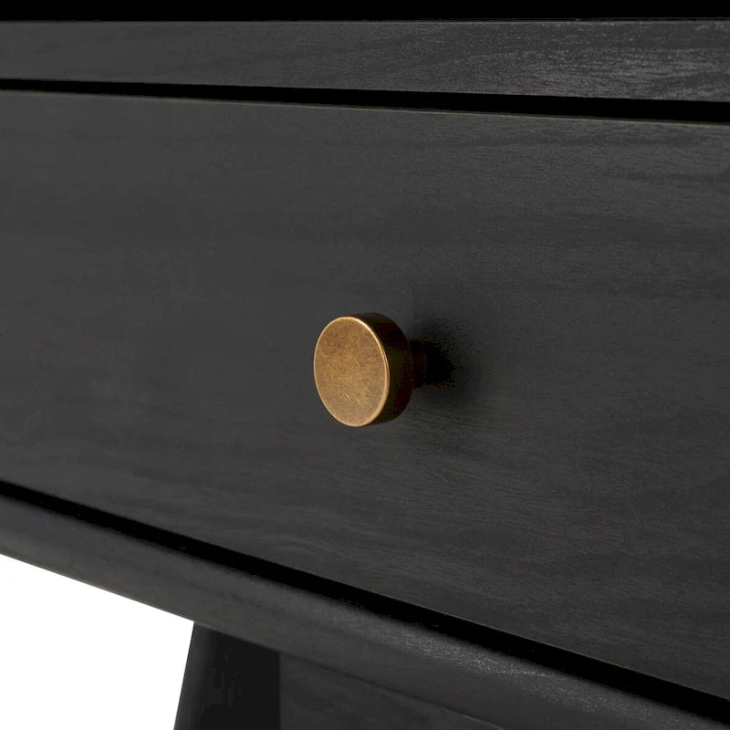 SAFAVIEH Ciera 3-Drawer Entertainment TV Media Stand (65 Flatscreen TV) - 58.7 In. x 15.2 In. x 23.9 In. - 59Wx15Dx24H