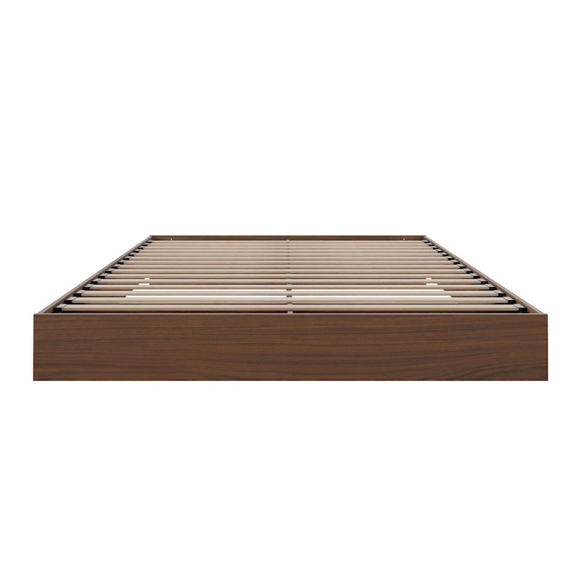 Nexera Platform Bed Frame , Brown