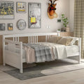 Multifunctional Solid Wood Daybed: Twin Size, Storage