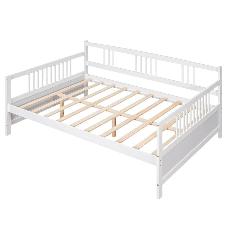 Multifunctional Solid Wood Daybed: Twin Size, Storage