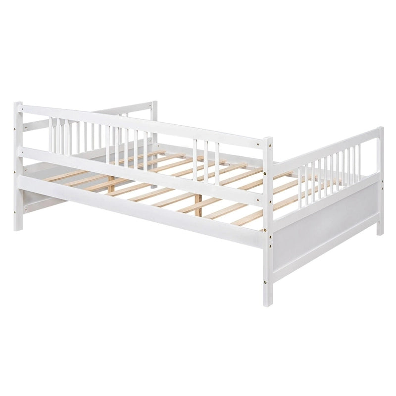Multifunctional Solid Wood Daybed: Twin Size, Storage