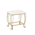 Bedroom Vintage Makeup Vanity Table Set with Stool and Mirror