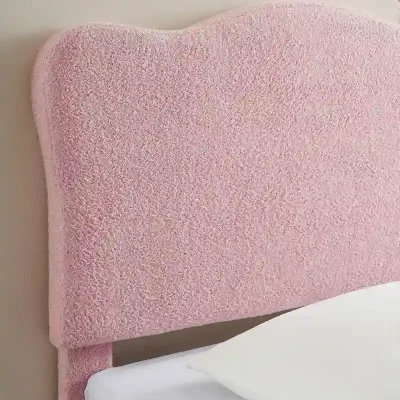 Upholstered Platform with Headboard