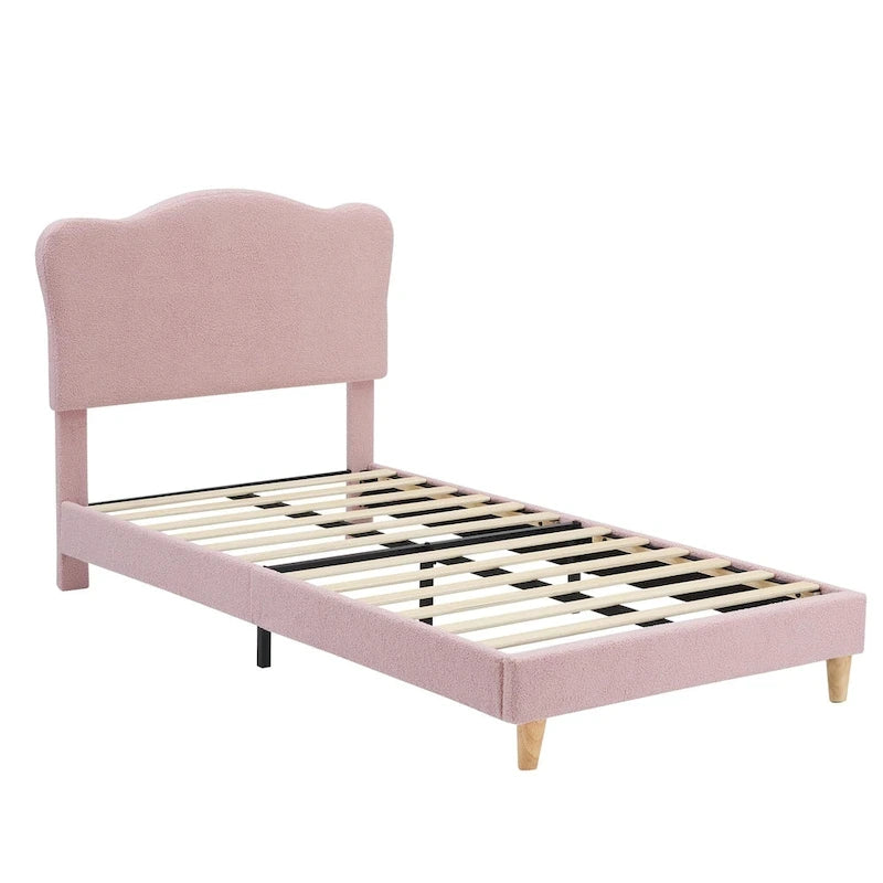 Upholstered Platform with Headboard