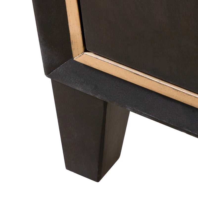 Furniture of America Nyx Modern 5-Drawer Espresso Solid Wood Chest