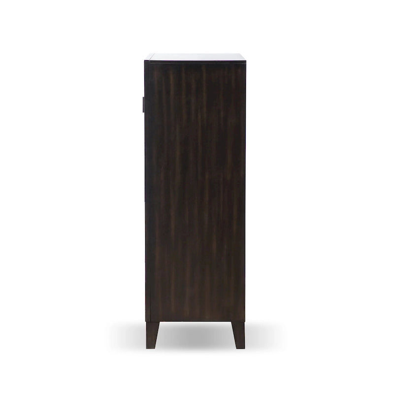 Furniture of America Nyx Modern 5-Drawer Espresso Solid Wood Chest