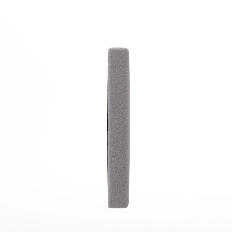 Upholstered Headboard with 2 Power Outlets, 1 USB, 1 USB-C Port