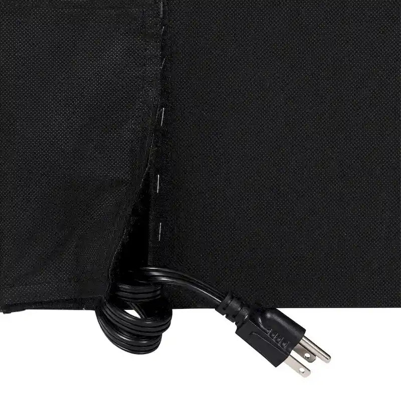 Upholstered Headboard with 2 Power Outlets, 1 USB, 1 USB-C Port