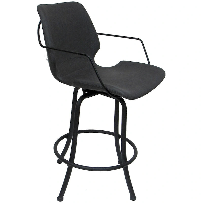 Asheville Swivel Counter 26, 30 or Extra Tall 34 Metal Bar Stool