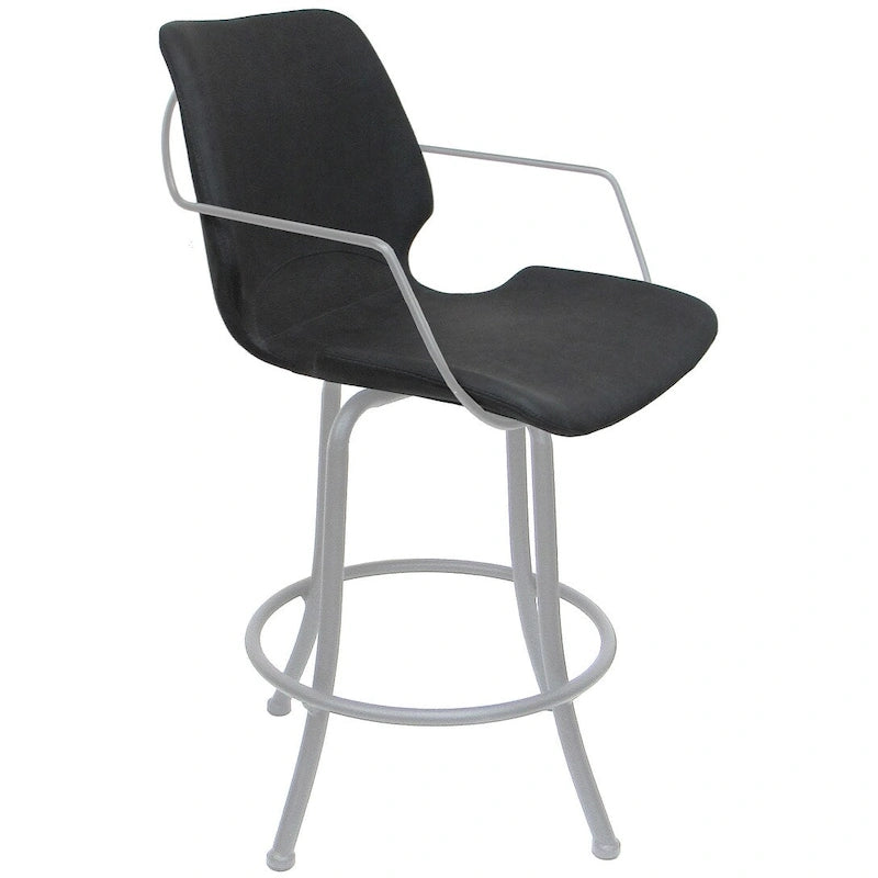Asheville Swivel Counter 26, 30 or Extra Tall 34 Metal Bar Stool
