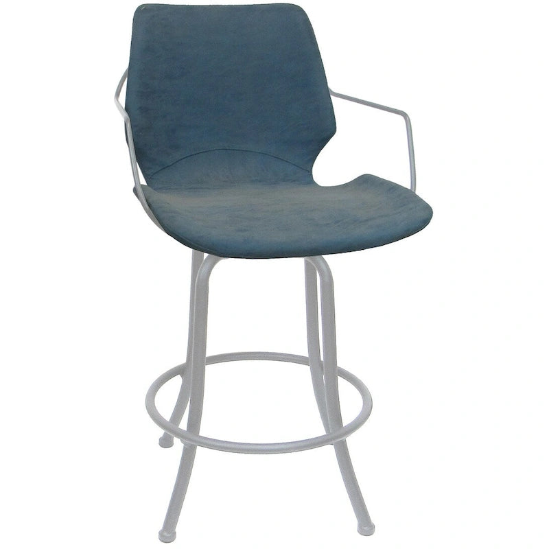Asheville Swivel Counter 26, 30 or Extra Tall 34 Metal Bar Stool