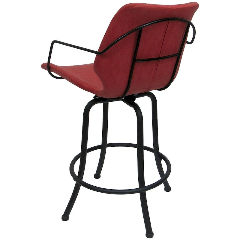 Asheville Swivel Counter 26, 30 or Extra Tall 34 Metal Bar Stool