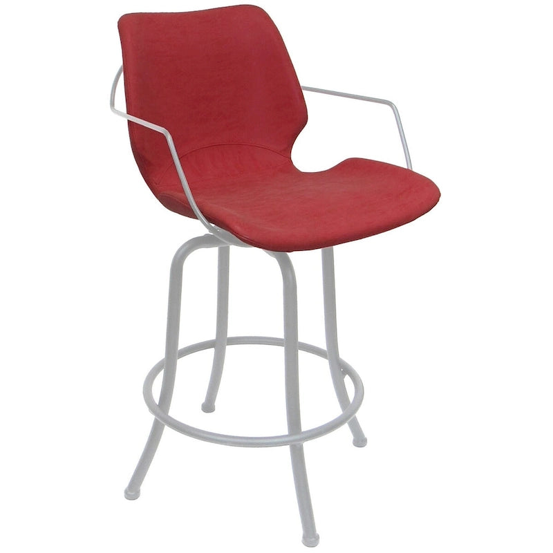 Asheville Swivel Counter 26, 30 or Extra Tall 34 Metal Bar Stool