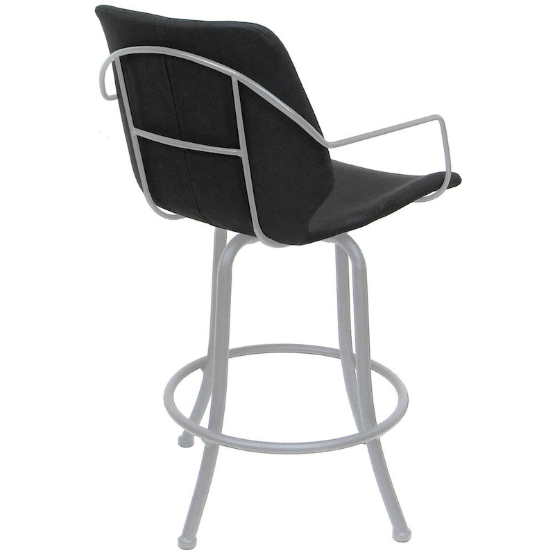 Asheville Swivel Counter 26, 30 or Extra Tall 34 Metal Bar Stool