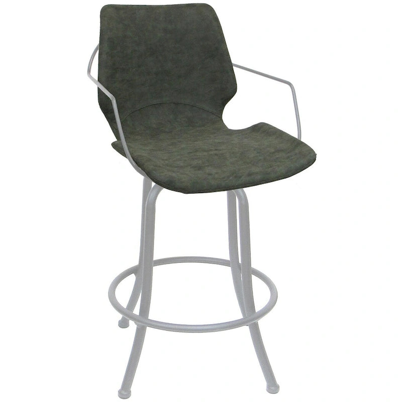 Asheville Swivel Counter 26, 30 or Extra Tall 34 Metal Bar Stool