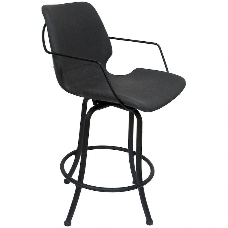 Asheville Swivel Counter 26, 30 or Extra Tall 34 Metal Bar Stool