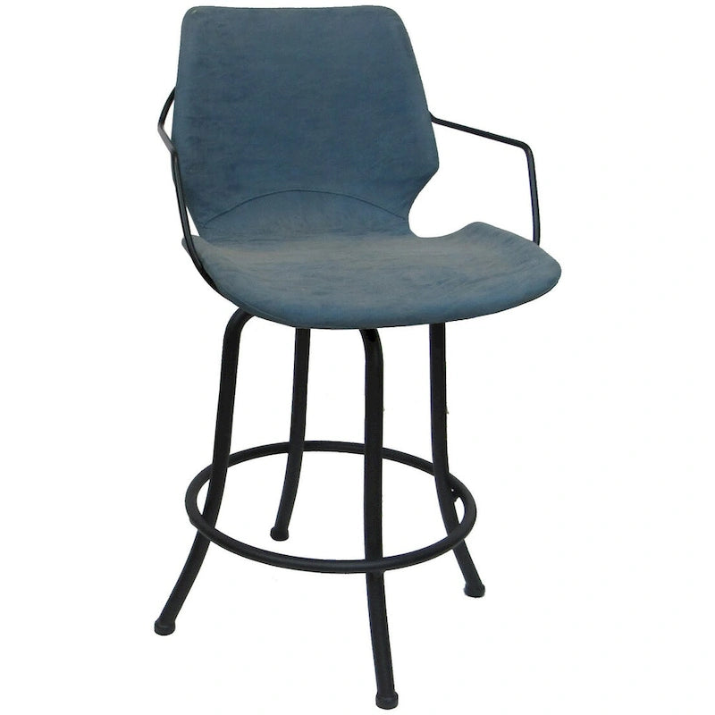 Asheville Swivel Counter 26, 30 or Extra Tall 34 Metal Bar Stool