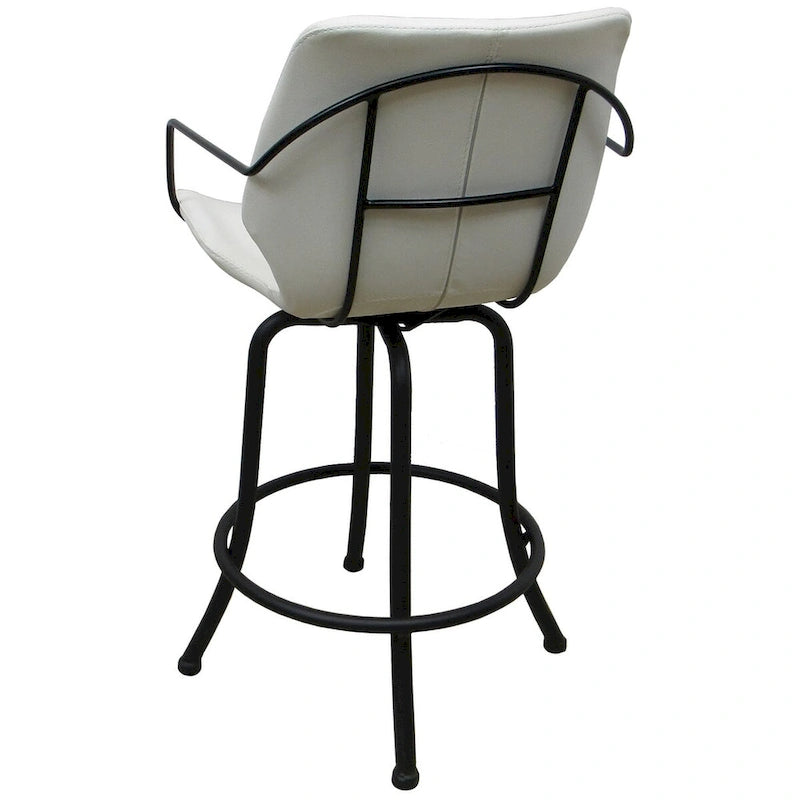 Asheville Swivel Counter 26, 30 or Extra Tall 34 Metal Bar Stool