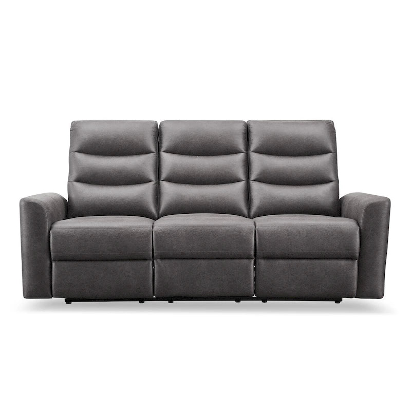 Abbyson Ford Fabric Manual Reclining Sofa