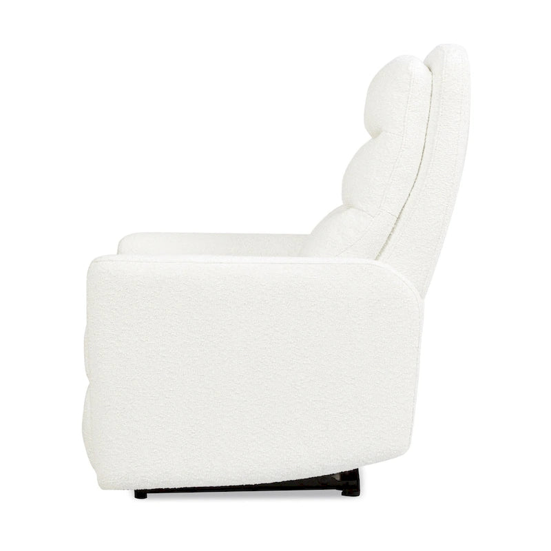 Bloomy 35.5 Boucle Upholstered High-Back Power Recliner Motion Chair