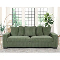 Transitional Track Arm Upholstered Indoor Sofa