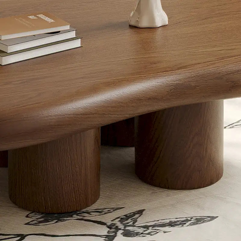 48.43 Modern Cloud Shaped Coffee Table for livingroom, 4 Legged Coffee Table - 48.4