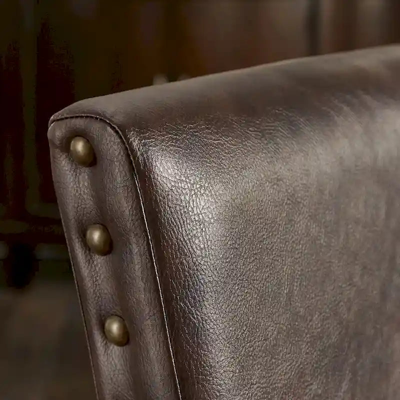 Flatiron Nailhead Upholstered Dining Chairs (Set of 2) by iNSPIRE Q Classic