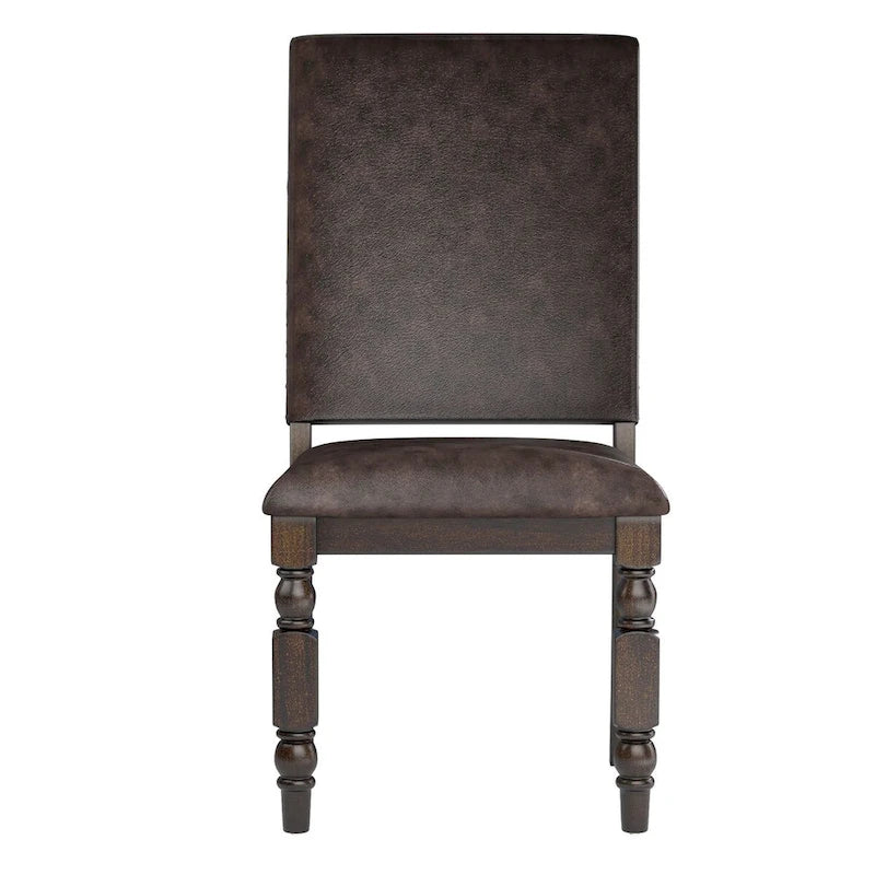Flatiron Nailhead Upholstered Dining Chairs (Set of 2) by iNSPIRE Q Classic