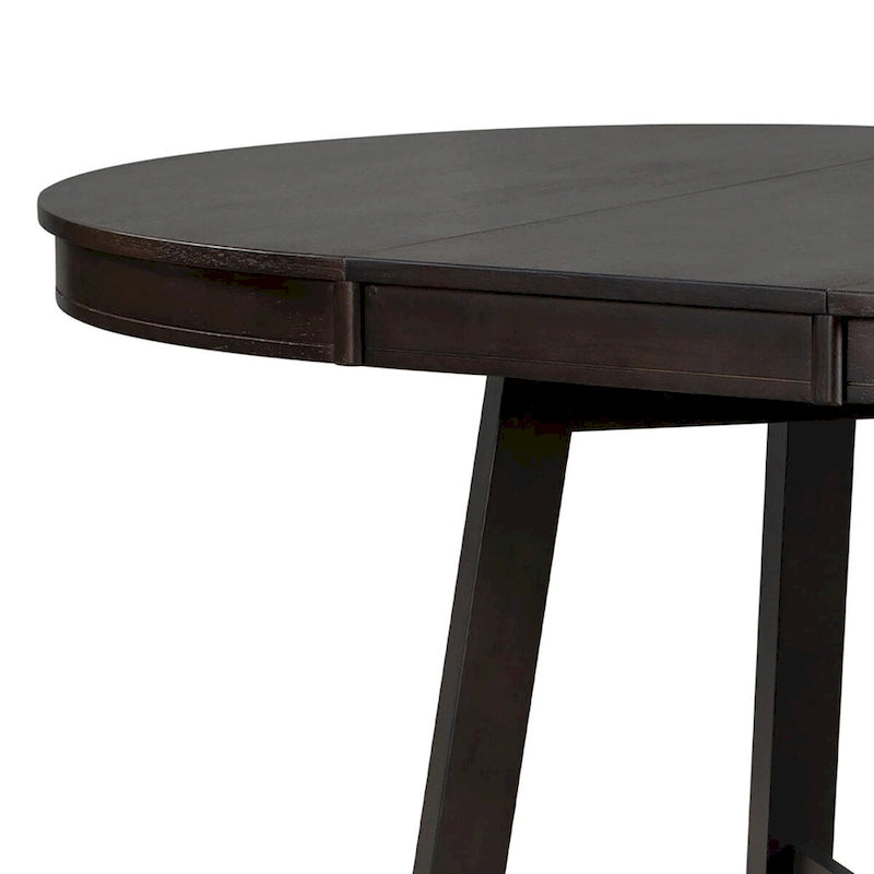 Vintage Stylish Extendable Dining Table with a Removable Leaf