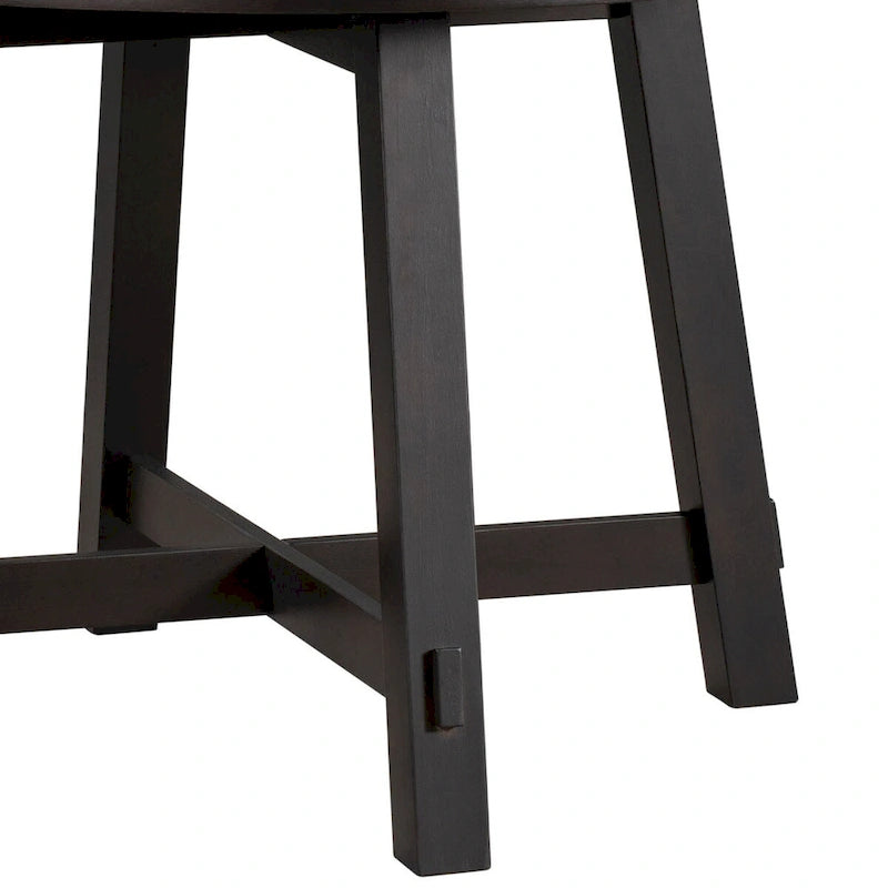 Vintage Stylish Extendable Dining Table with a Removable Leaf