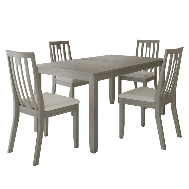 CraftPorch Contemporary 5-piece Wooden Dining Set