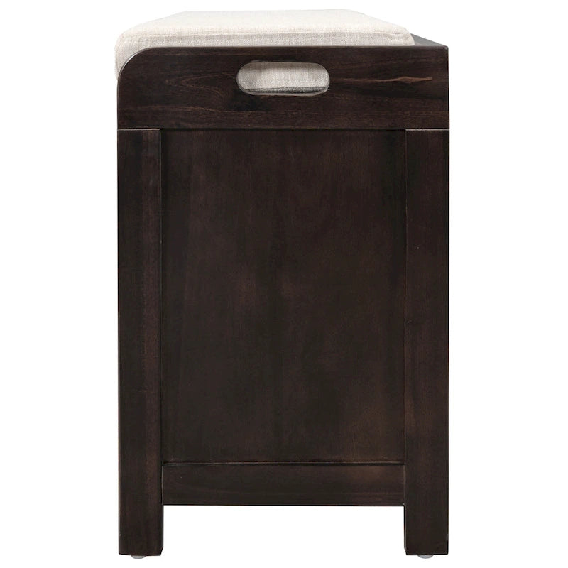 Storage Bench with Removable Basket and 2 Drawers