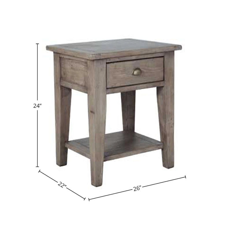 Dexter Reclaimed Wood Side Table