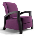 Artiva Premium Purple Microvelvet Recliner