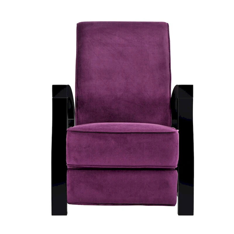 Artiva Premium Purple Microvelvet Recliner