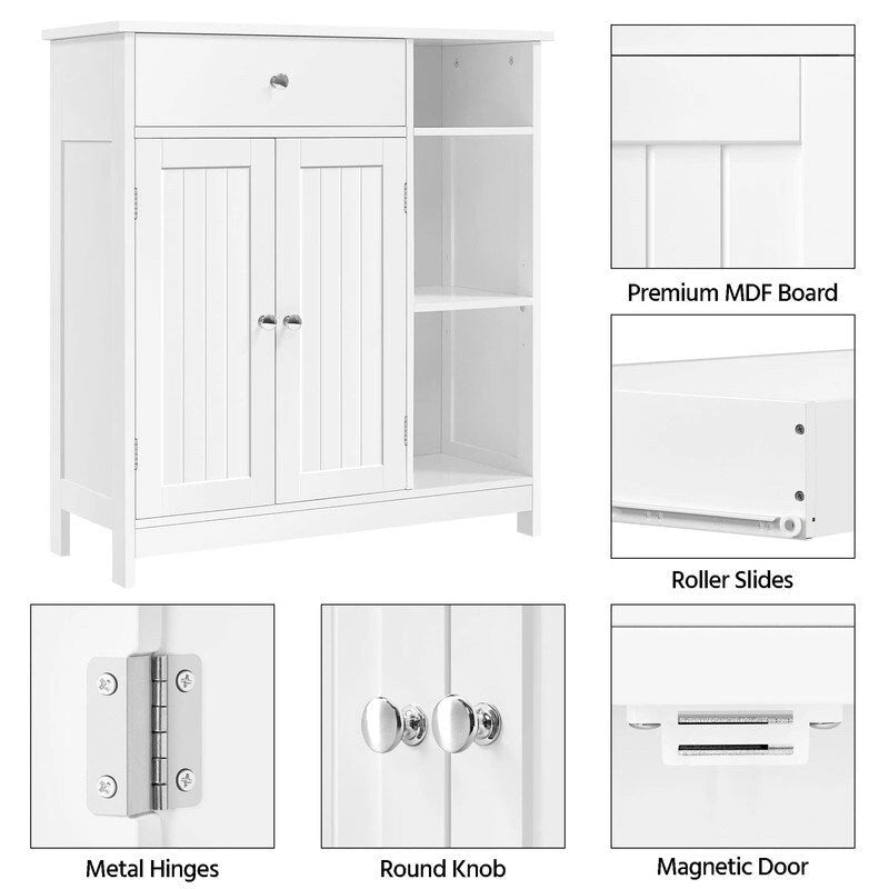 Bathroom Floor Cabinet - 12D x 29.5W x 31.5H